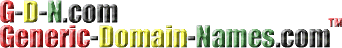 Generic Domain Names.
